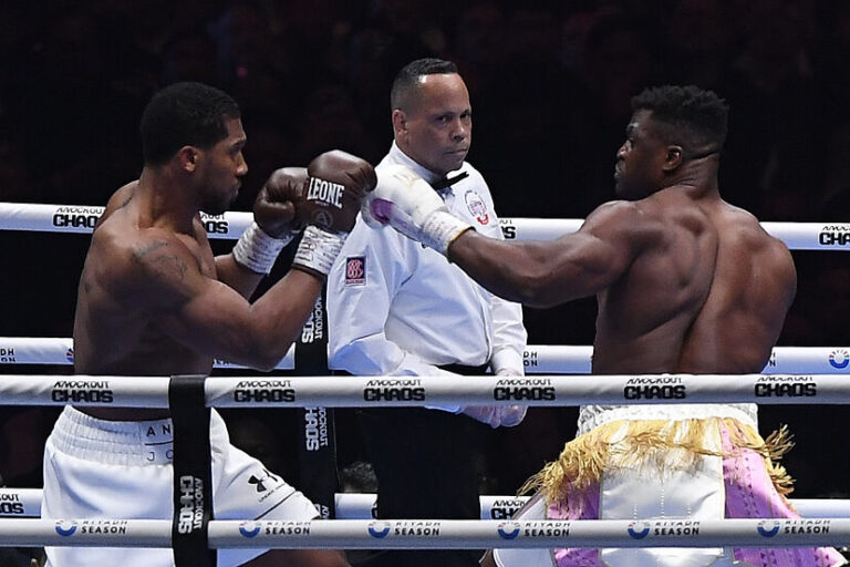 Francis Ngannou Said There Was 'Something Wrong' Hours Before Anthony Joshua Fight