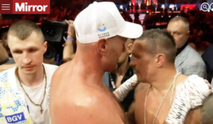 Oleksandr Usyk vs Tyson Fury 