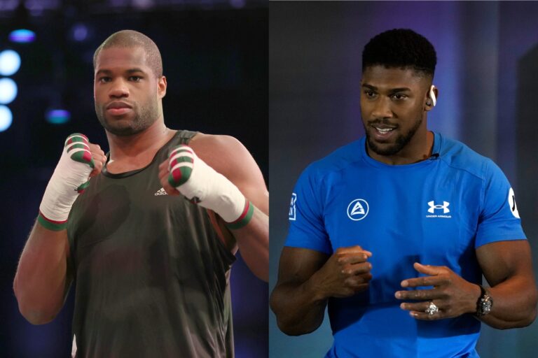 Daniel Dubois and Anthony Joshua