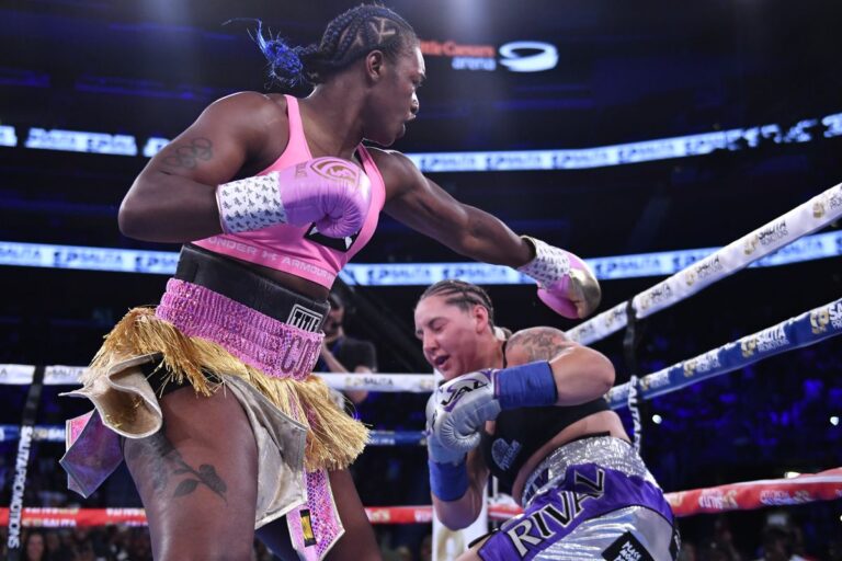 “She’ll Make Millions”: Fans Join Claressa Shields In Frenzy as Young Female Boxer Almost Leaves Male Sparring Partner’s “Head Clocked at 180 Degrees”