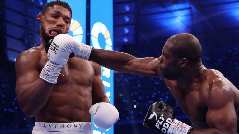 Anthony Joshua and Daniel Dubois.