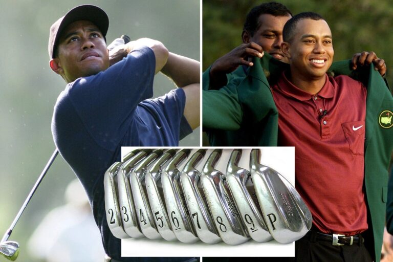 Tiger Woods auction