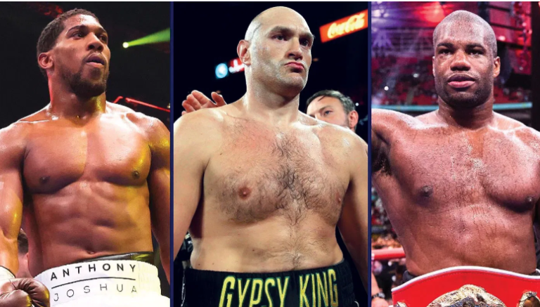 Anthony Joshua & Tyson Fury & V Oleksandr Usyk